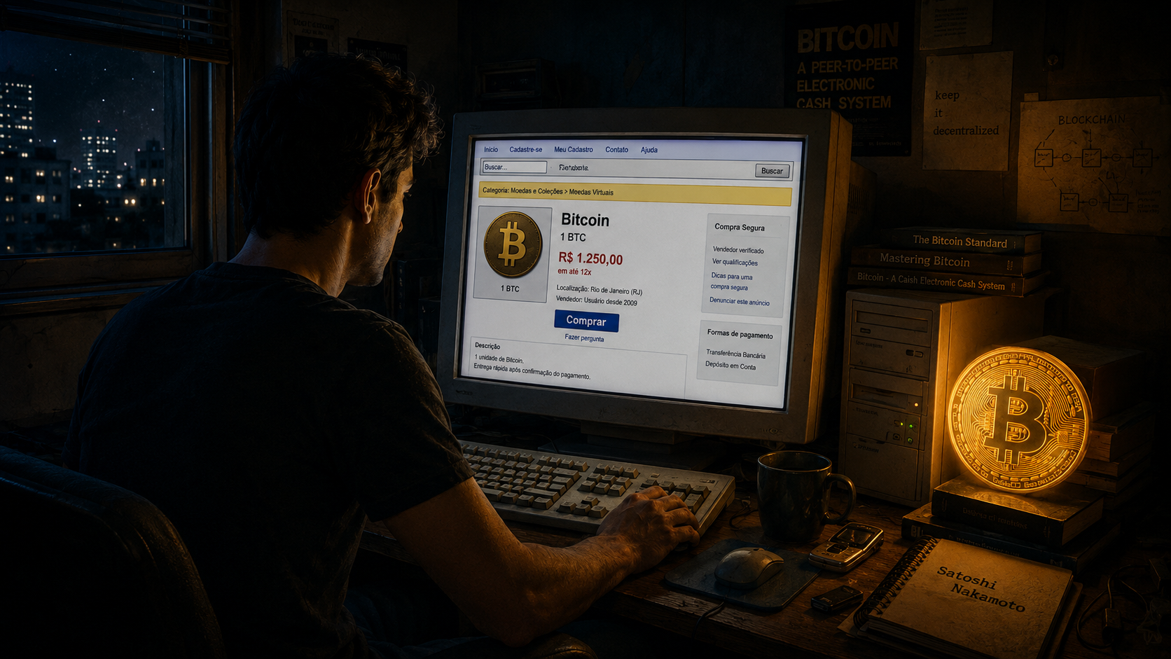 Como Comprei Bitcoin no Mercado Livre Quando Quase Ninguém Sabia o Que Era Bitcoin